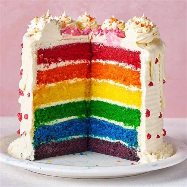 Who invented rainbow cake?