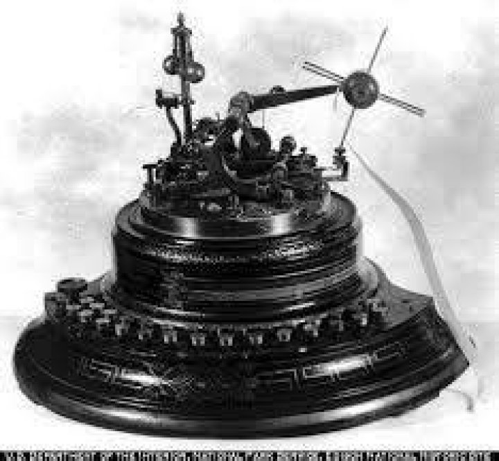 Who invented stock ticker in 1867?