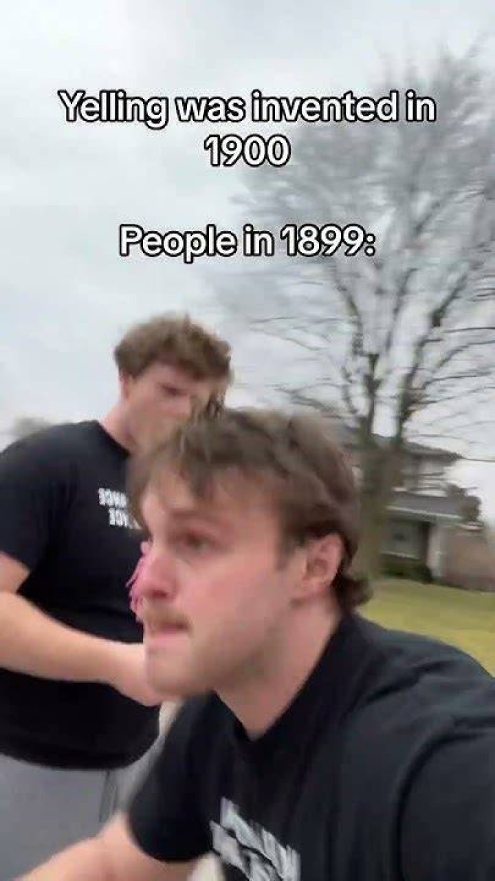 Who invented yelling?