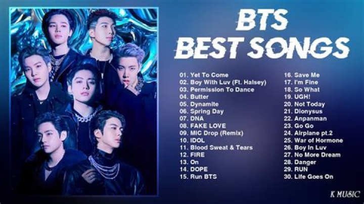 Who is BTS famous song?