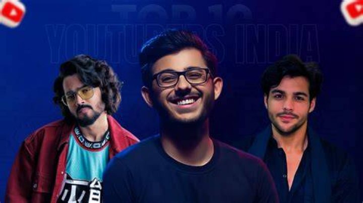 Who is India's top 10 YouTuber?