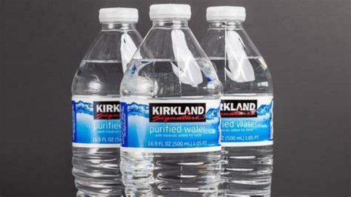 Who is Kirkland water made by?