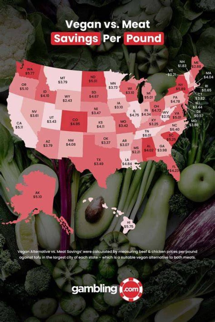 Who is most likely to be vegan?