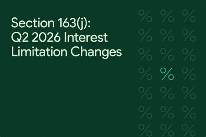 Who is subject to the section 163 J limitation?