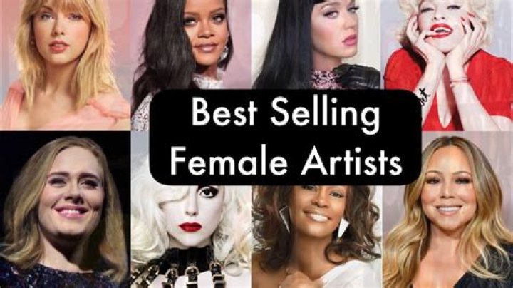 Who is the best-selling female artist?