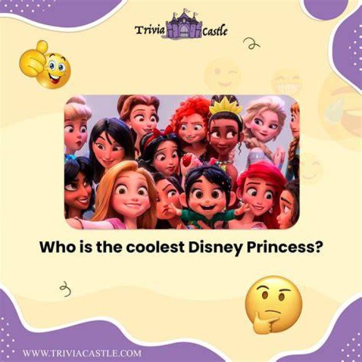 Who is the coolest Disney princess?
