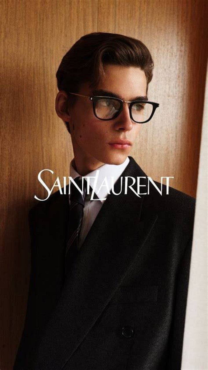 Who is the face of Saint Laurent?