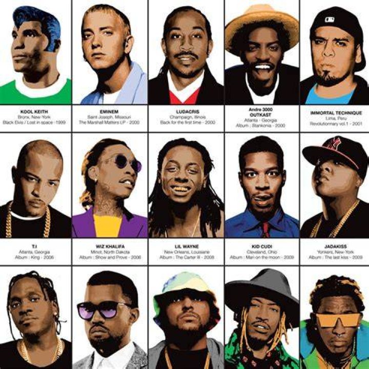 Who is the first black rapper?