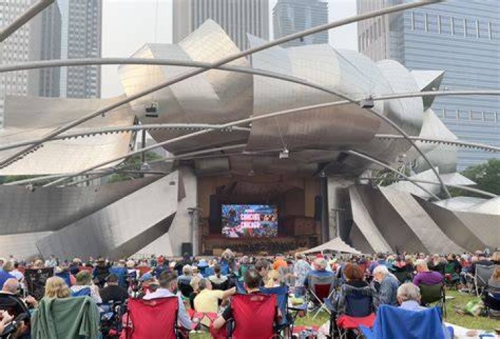 Who is the Pritzker Pavilion named after?