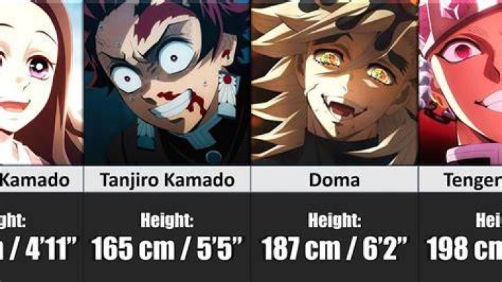 Who is the tallest in Demon Slayer?