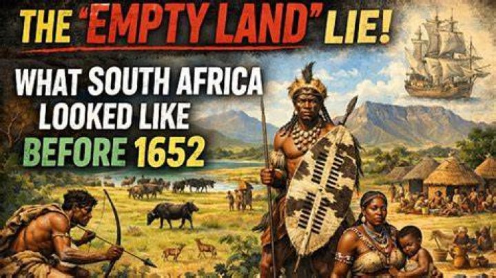 Who lived in South Africa before 1652?