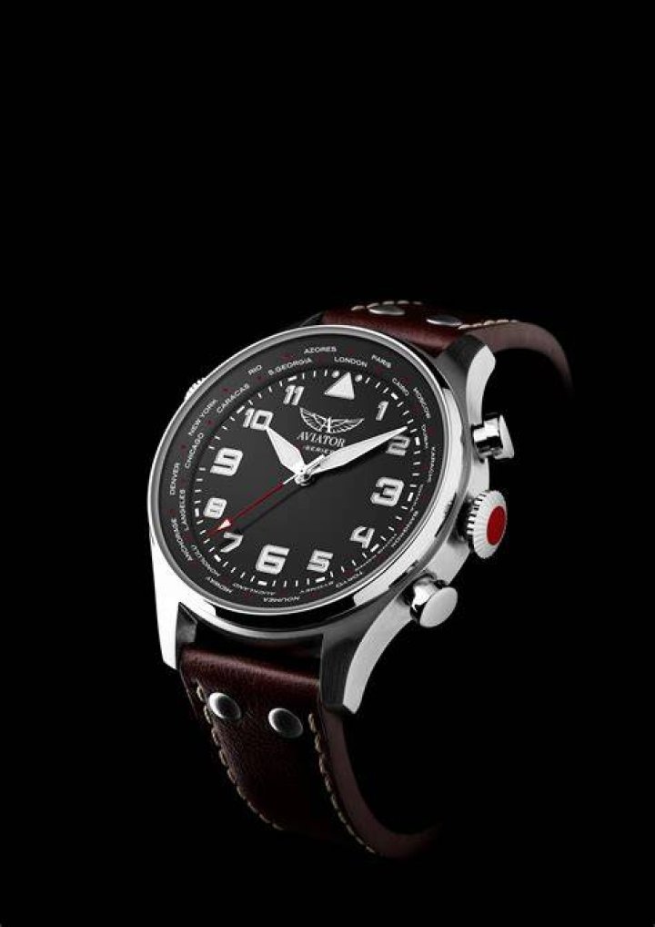 Who makes the AVIATOR watch brand?