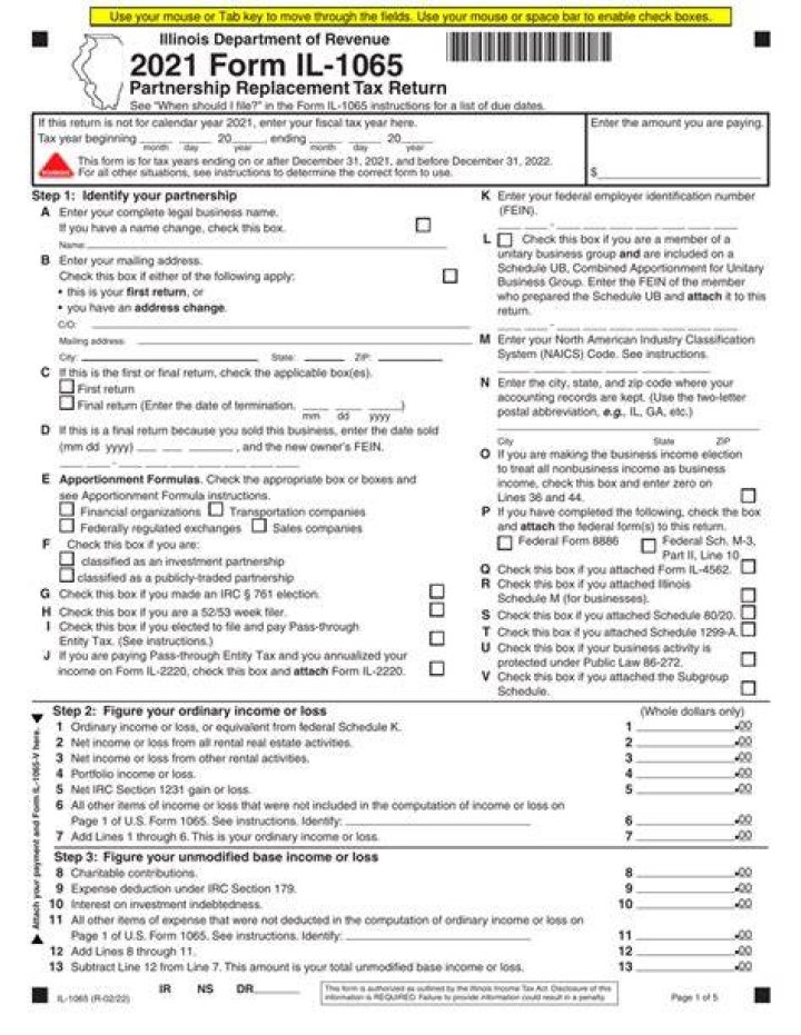 Who Must File IL-1065?