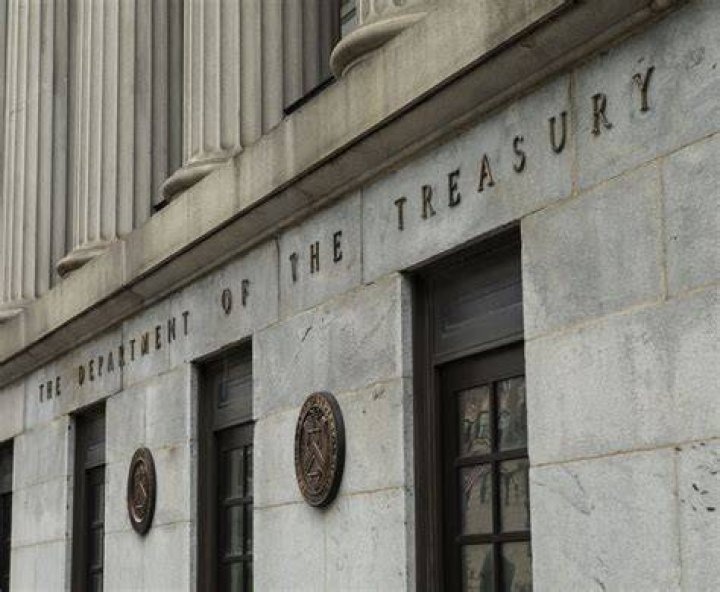 Who oversees the Treasury Department?