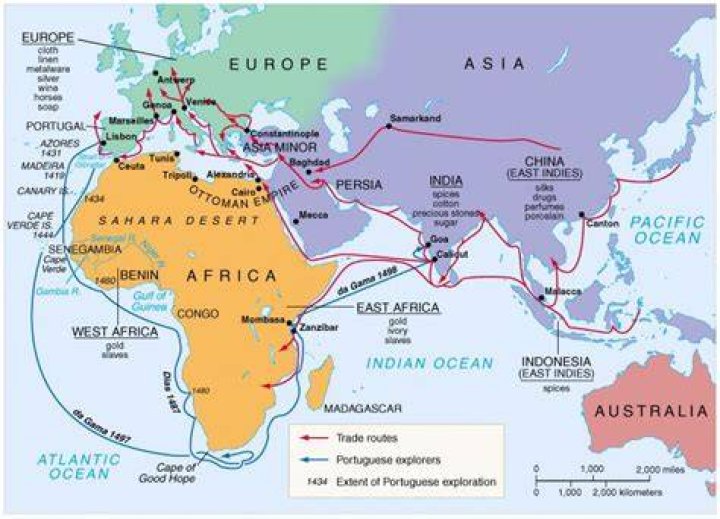 Who paid for Portuguese exploration?