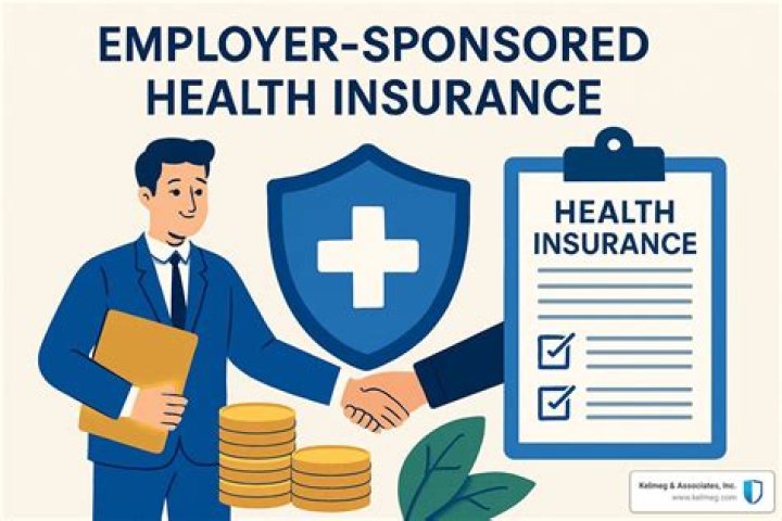 Who pays the premium for employer sponsored health insurance?