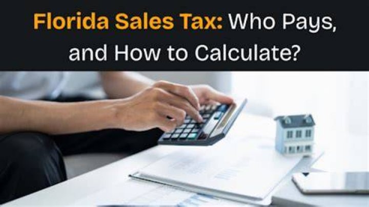Who pays use tax in Florida?