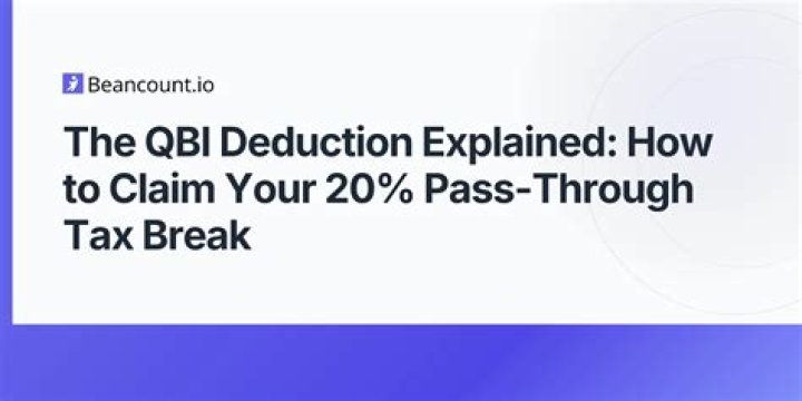 Who qualifies for 20 pass-through deduction?