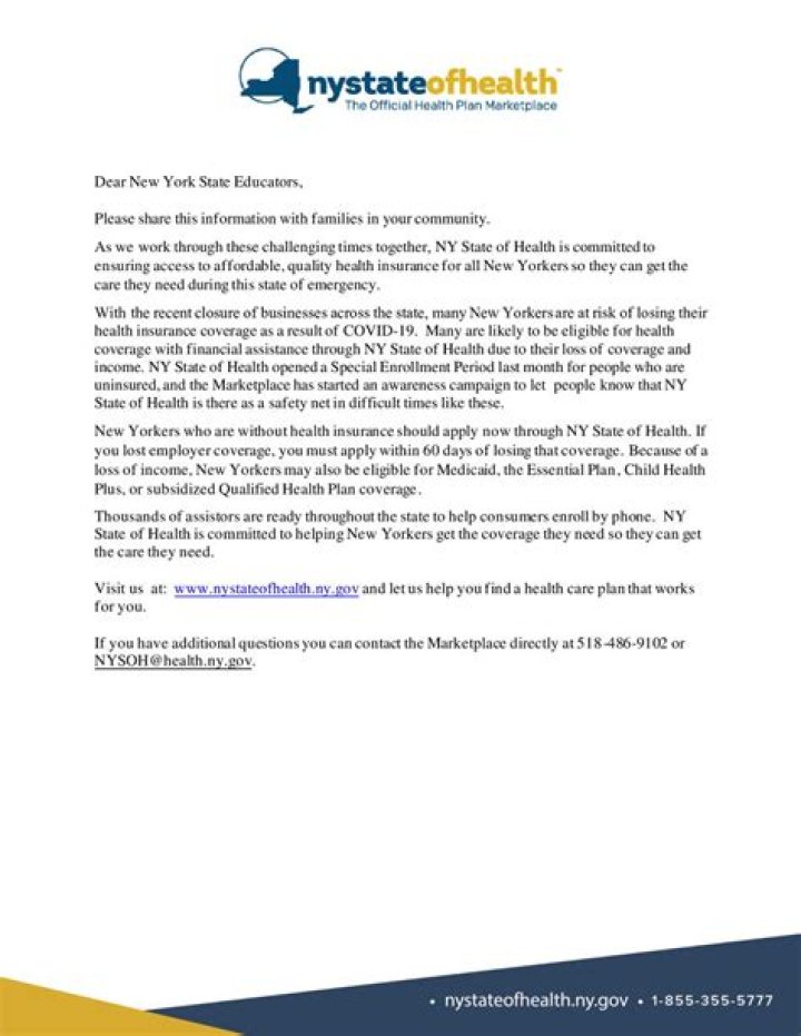 Who qualifies for NY state of health?