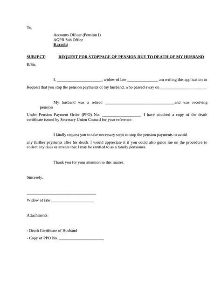 Who receives pension after death?