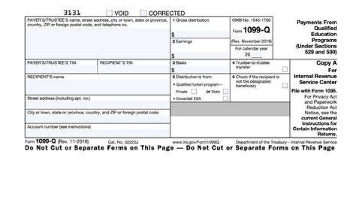 WHO Reports 1099-Q on tax return?