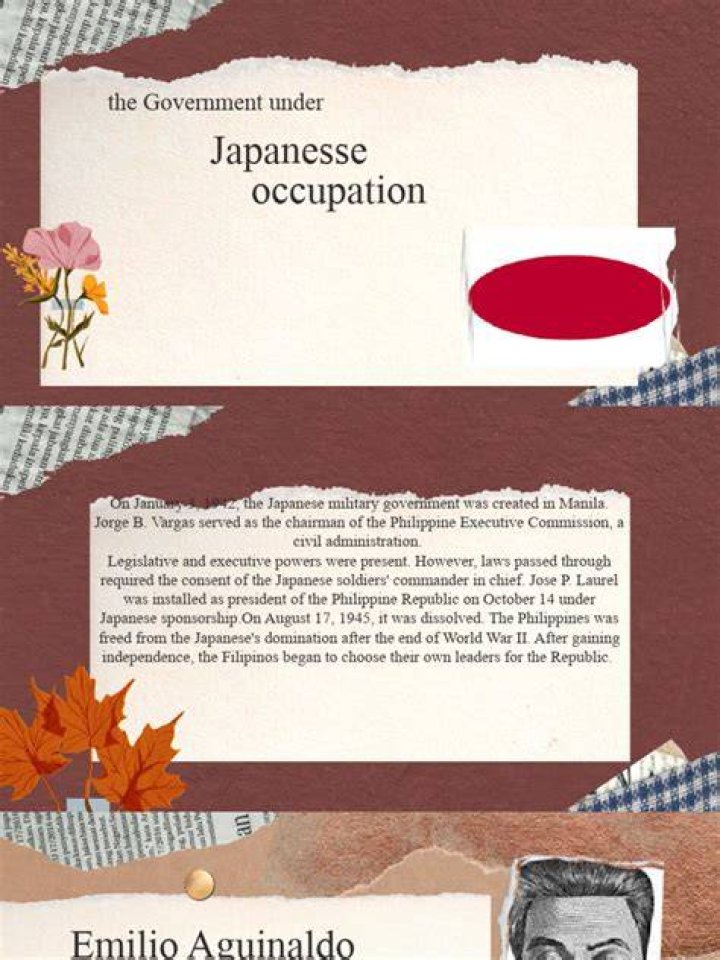 Who served in the Japanese-sponsored government?