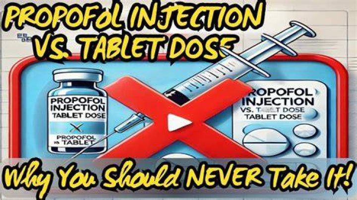 Who should not take propofol?