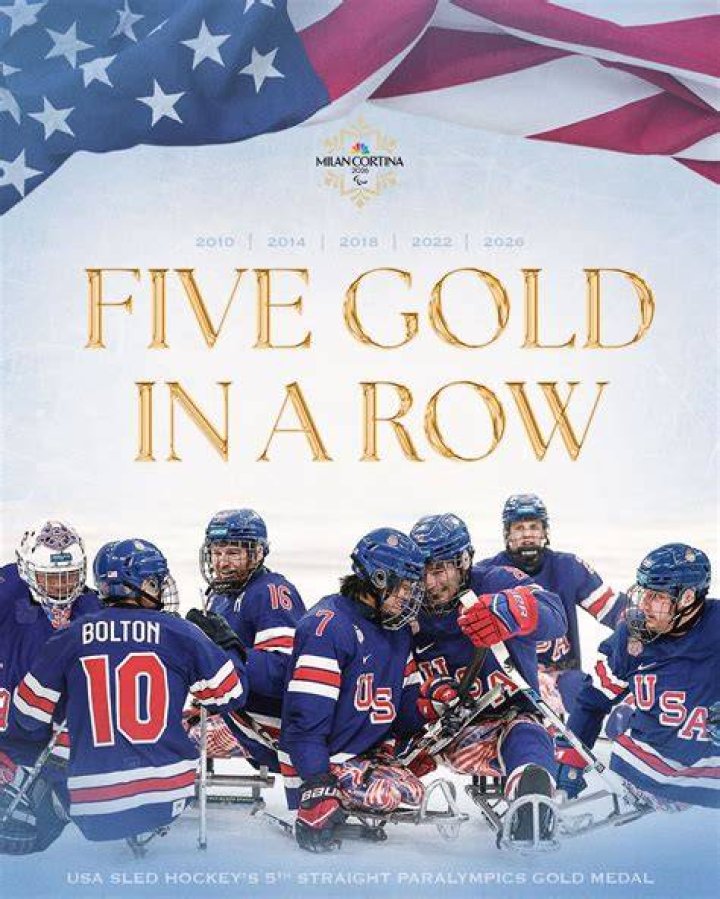 Who won 5 consecutive gold medals?