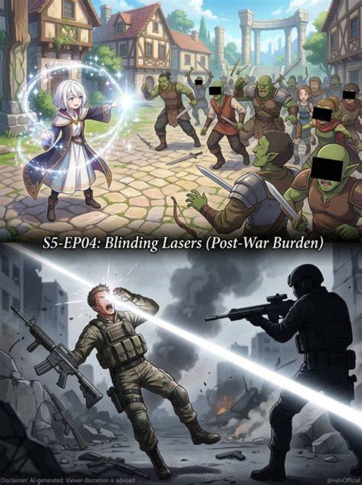 Why are lasers banned in war?