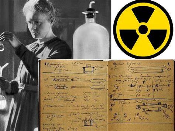 Why are Marie Curie's books radioactive?
