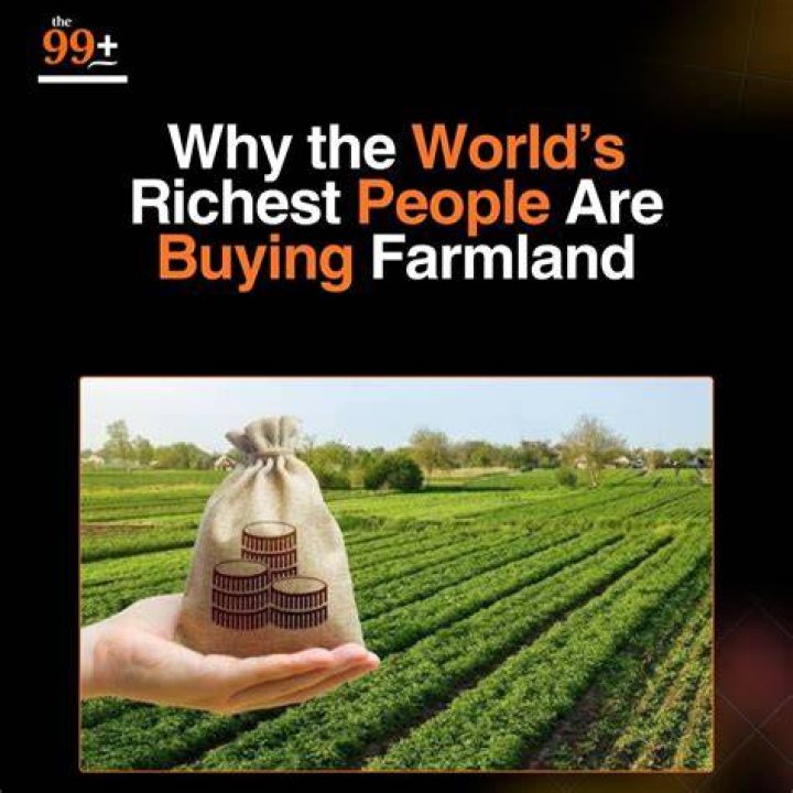 Why are millionaires buying farmland?