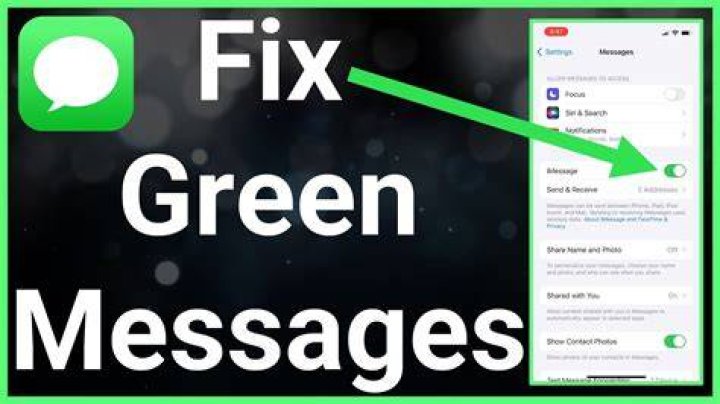 Why are my Instagram messages green?