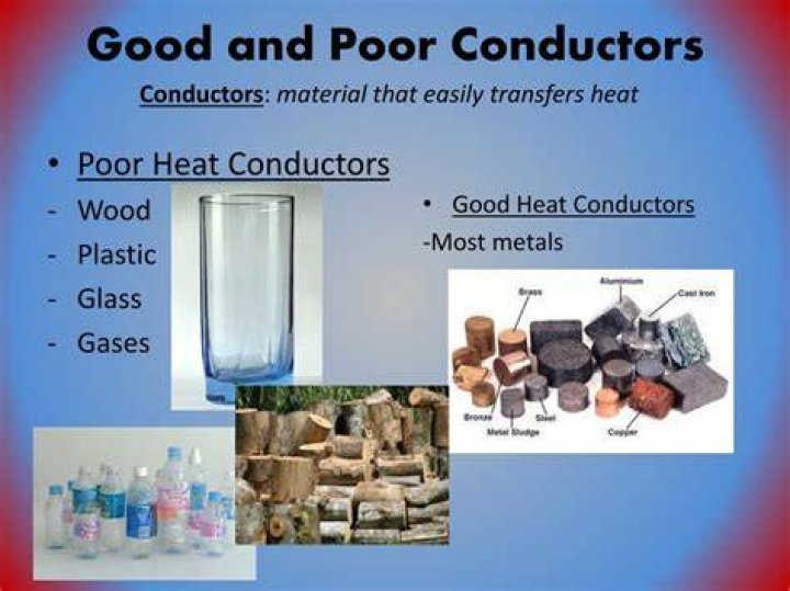 Why are plastics poor conductors of heat?