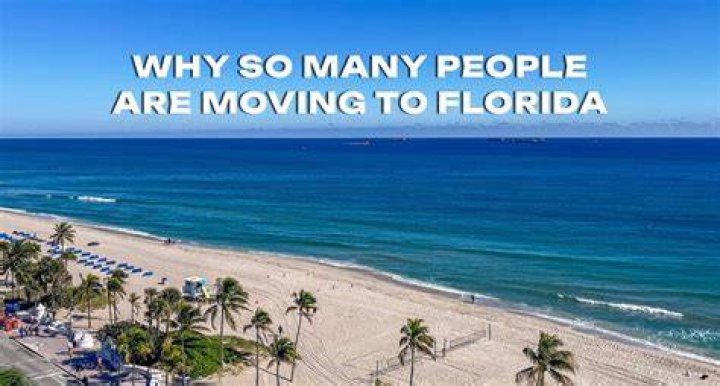 Why are so many people moving Florida?