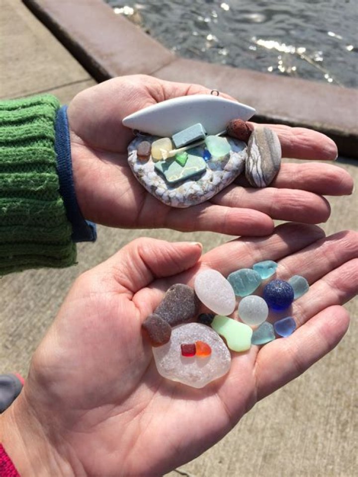 Why are there marbles in Lake Erie?