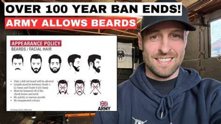 Why are there no beards in the military?