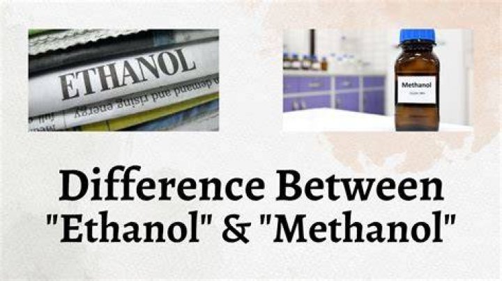 Why can we drink ethanol and not methanol?