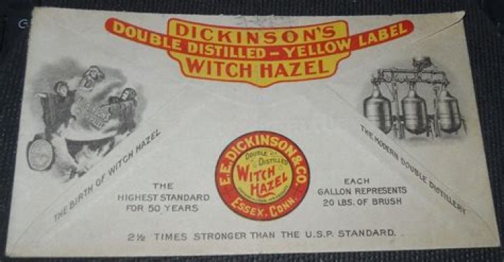 Why did Barbers use witch hazel?