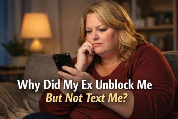Why did my ex suddenly contact me?