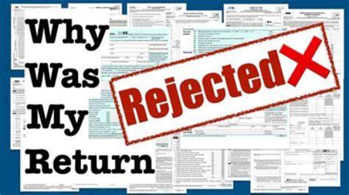 Why did my SSN reject my tax return?