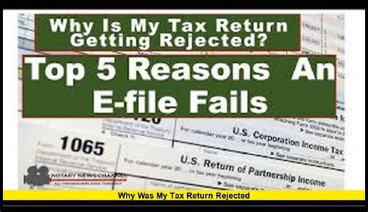 Why did the IRS rejected my AGI?