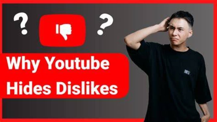 Why did YouTube stop showing dislikes?