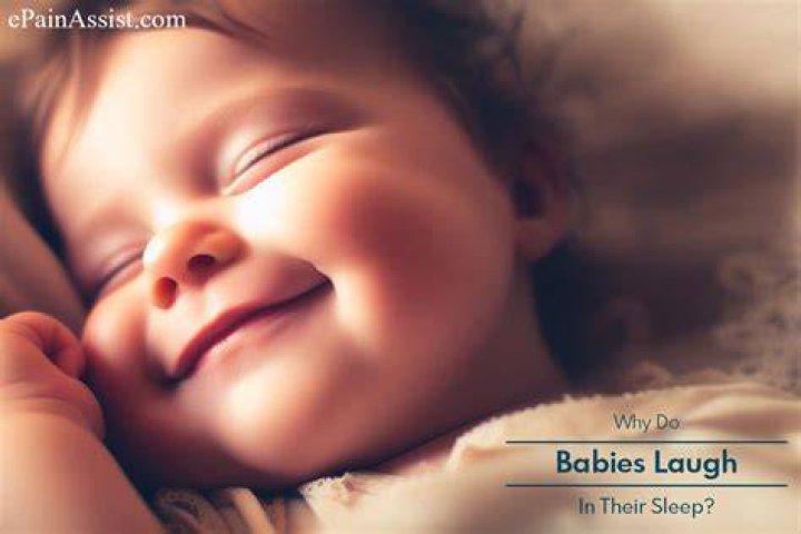 Why do babies laugh in sleep?