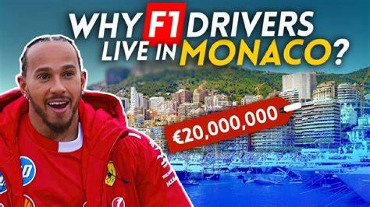 Why do F1 drivers live in Monaco?