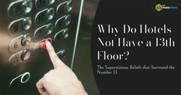 Why do hotels skip 13?