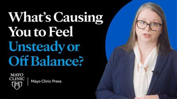 Why do I feel shaky and off balance?