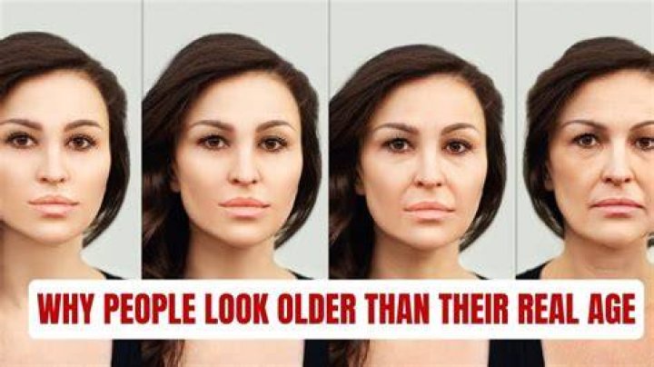 Why do I look older than my age 21?
