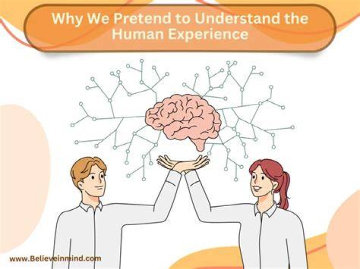 Why do I pretend to talk to someone?