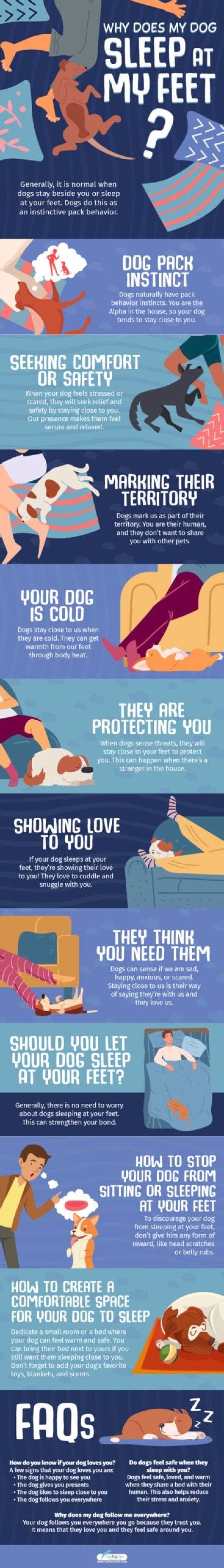 Why do I sleep with my feet in the air?