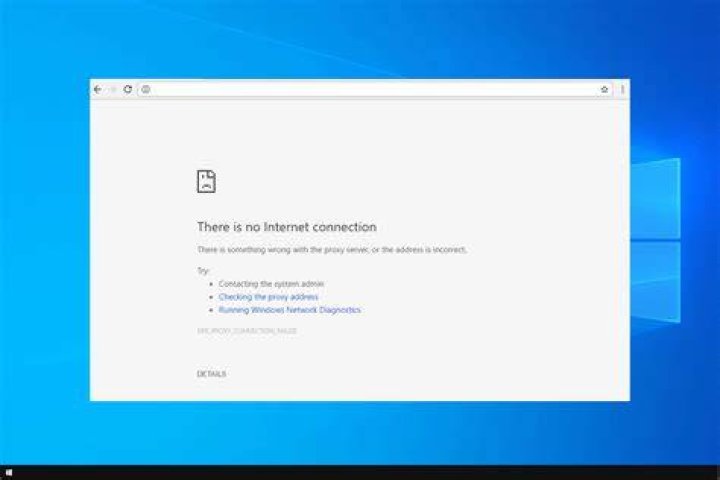 Why do I suddenly have no internet connection?